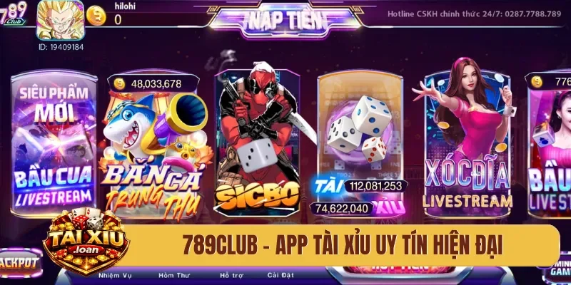789Club - App tài xỉu uy tín hiện đại