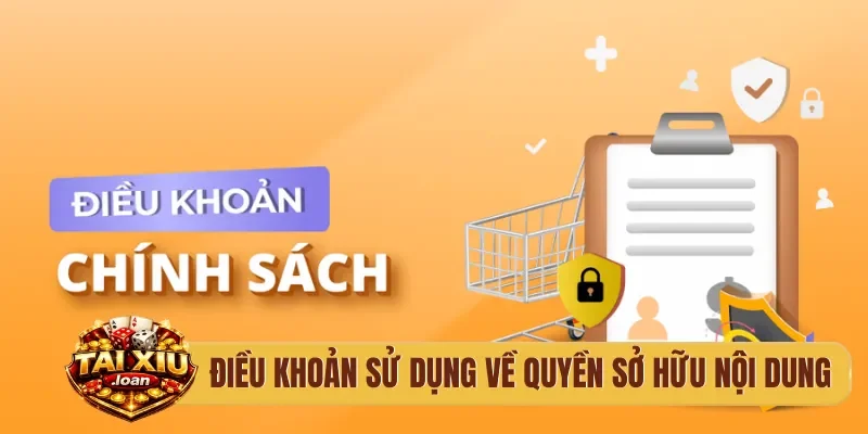 Điều khoản sử dụng về quyền sở hữu nội dung