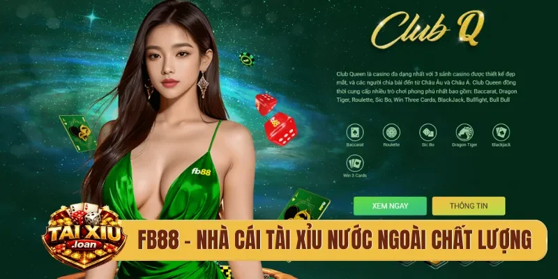FB88 - Nhà cái tài xỉu nước ngoài chất lượng