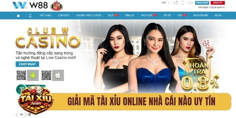 Giải mã tài xỉu online nhà cái nào uy tín