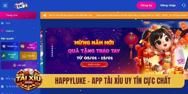 HappyLuke - App tài xỉu uy tín cực chất