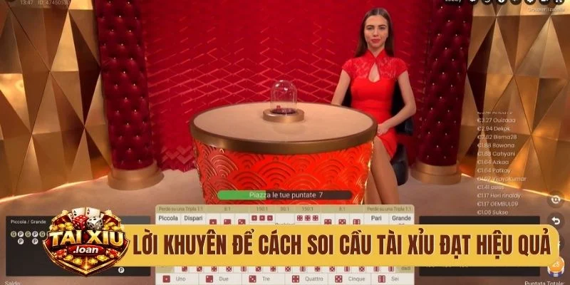 Lời khuyên để cách soi cầu tài xỉu đạt hiệu quả