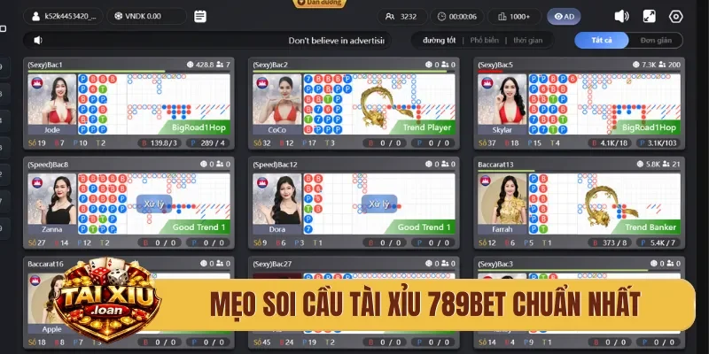 Mẹo soi cầu tài xỉu 789bet chuẩn nhất